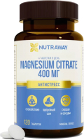Витаминно-минеральный комплекс Nutraway Magnesium Citrate (90шт) - 