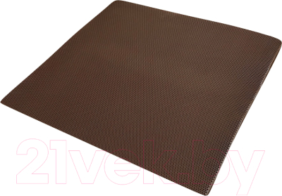 Эва лист для автоковрика Eco Cover Шестиугольник 130x140см / 0001_EL_6_4_H (коричневый)