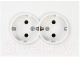 Розетка Ovivo Grano 400-010300-907 (белый) - 