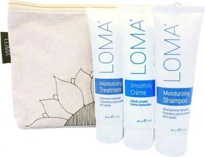 Набор косметики для волос Loma Moisturizing Travel Kit