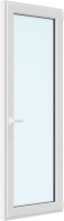 Дверь балконная Brusbox Futuruss Поворотно-откидная правая без импоста 3 стекла (2050x650x70) - 