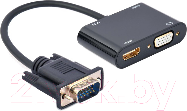 Адаптер Gembird A-VGA-HDMI-02