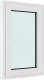 Миниатюра изображения товара Окно ПВХ Brusbox Futuruss Одностворчатое Поворотно-откидное правое 2 стекла (1000x600x60)