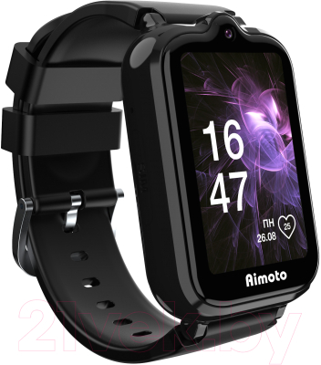 Умные часы детские Aimoto Active Pro / 9231103 (черный)