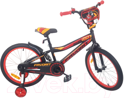 Детский велосипед FAVORIT Biker BIK-20 (красный)
