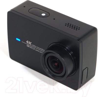 Экшн-камера YI 4K Action Camera (с моноподом, черный)