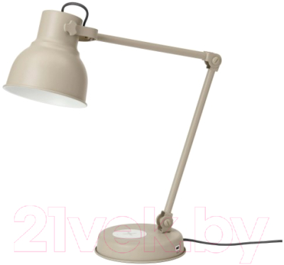 Настольная лампа Ikea Хектар 004.081.03 (с беспроводной зарядкой)