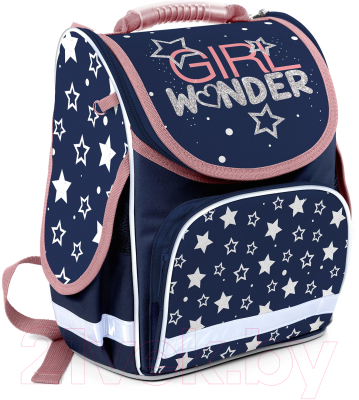 Школьный рюкзак Schoolformat Basic Girl Wonder / РЮКЖК-ГЛВ (синий)