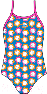 Купальник детский Turbo Happy Kids Swimsuit Girl Baby-Flowers / 83134514- 0006 (р-р 22)