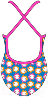 Купальник детский Turbo Happy Kids Swimsuit Girl Baby-Flowers / 83134514- 0006 (р-р 22)