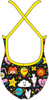 Купальник детский Turbo Happy Kids Swimsuit Girl Happiness / 83134614-0009 (р-р 22)