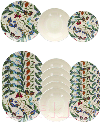 Набор тарелок Tognana Cuvee Foulard / CU170185931 (18шт)
