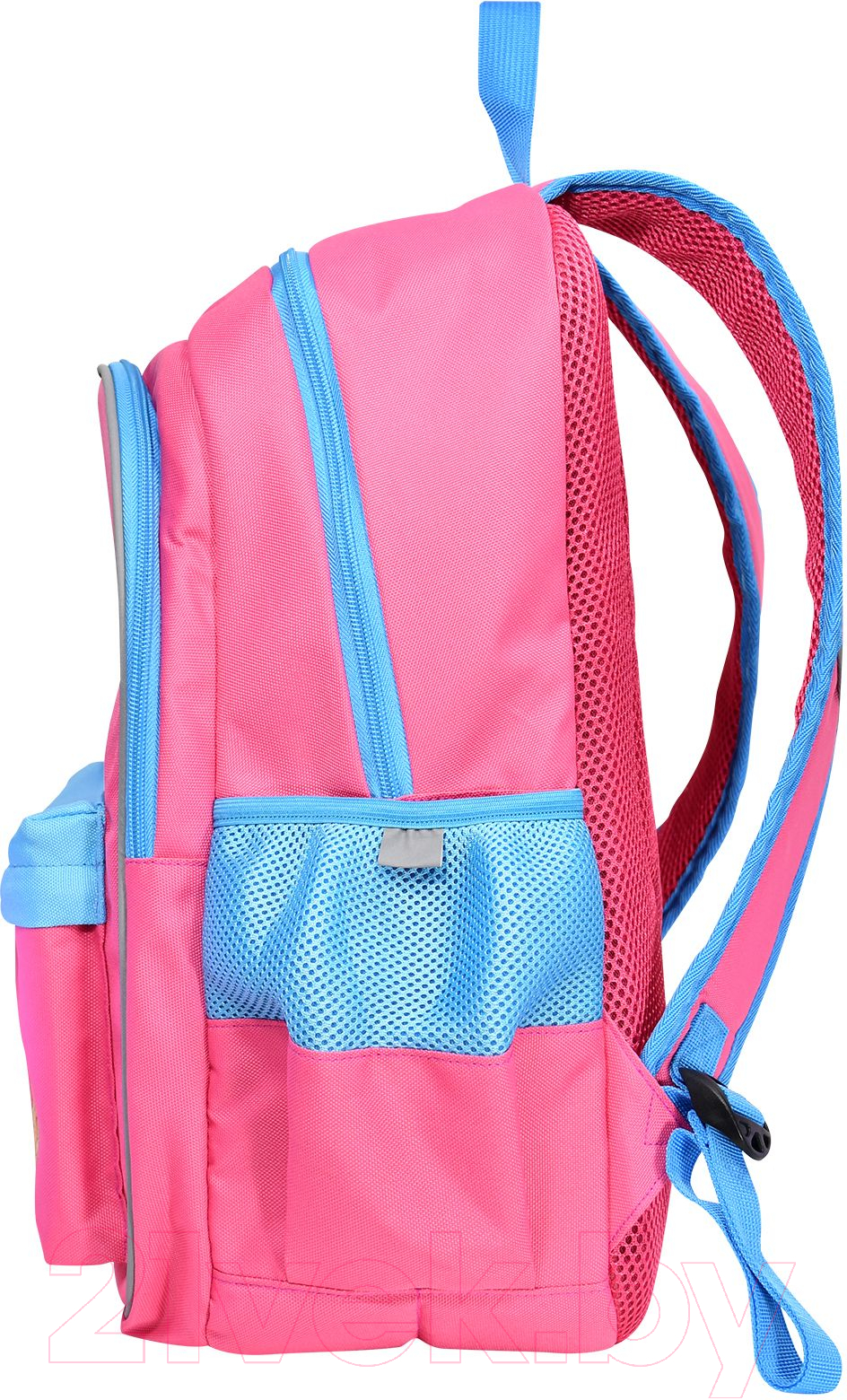 Школьный рюкзак Schoolformat Soft 2 Pixel Bear / РЮКМ2-ПКБ (бирюзовый) — фото 3