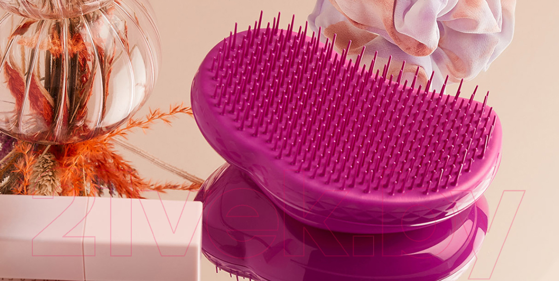 Расческа-массажер Tangle Teezer Fine & Fragile Berry Bright