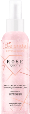 Спрей для лица Bielenda Crystal Glow Rose Quartz Увлажняющая дымка (200мл)