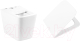 Чаша унитаза напольного BelBagno BB02093CPR/BB2312SC - 