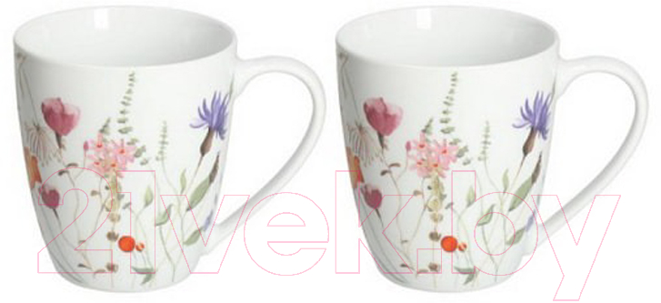 Набор кружек Andrea Fontebasso Atollo Flora / AJ085452451 (2шт)