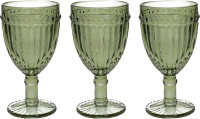 Стакан Andrea Fontebasso Glass Dorico / N3585T35893 (3шт, зеленый) - 