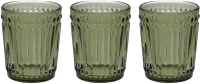 Набор стаканов Andrea Fontebasso Glass Dorico / N3585T45893 (3шт, зеленый) - 