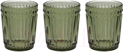 Набор стаканов Andrea Fontebasso Glass Dorico / N3585T45893 (3шт, зеленый)