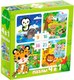Набор пазлов Puzzle Time Животные 4 в 1 / 4613170 - 