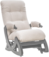 Кресло-глайдер Glider Балтик со стопором (Verona Light Grey/серый ясень) - 