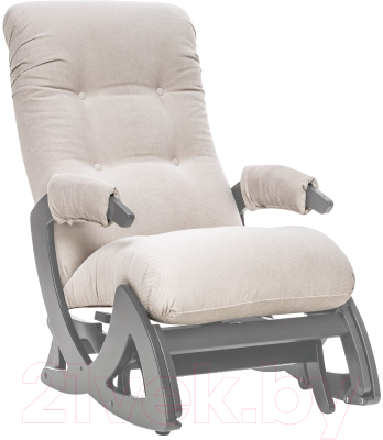 Кресло-глайдер Glider Балтик со стопором (Verona Light Grey/серый ясень)