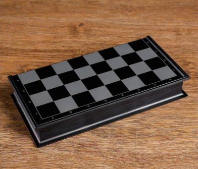 Набор настольных игр Sima-Land 3 в 1 Классика: шахматы, шашки, нарды, магнитная доска / 411297