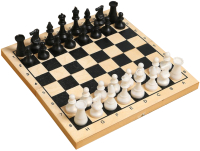 Набор настольных игр Sima-Land 2 в 1 Лучший: шахматы, шашки / 3877946 - 