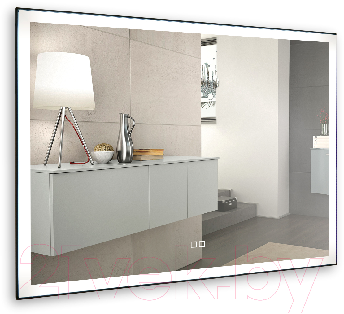 Зеркало Silver Mirrors Гуверт 100x80 / LED-00002368