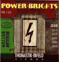 Струны для электрогитары Thomastik Power-Brights Regular Bottom PB110 - 