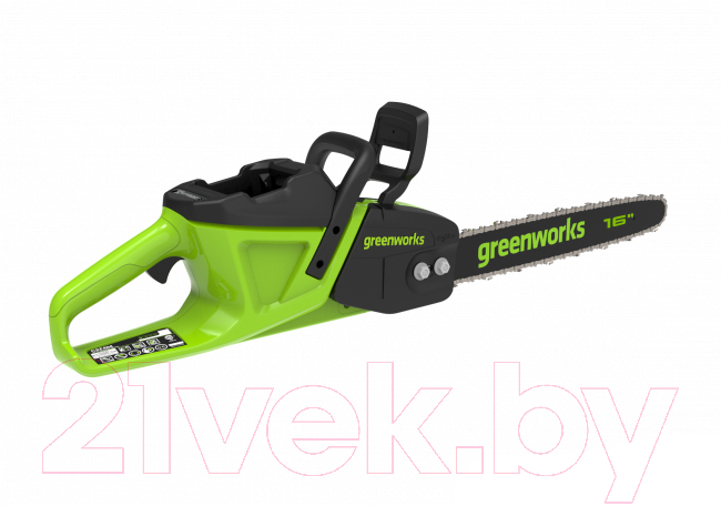 Электропила цепная Greenworks GD40CS20X бесщеточная 40V 40см / 2008807