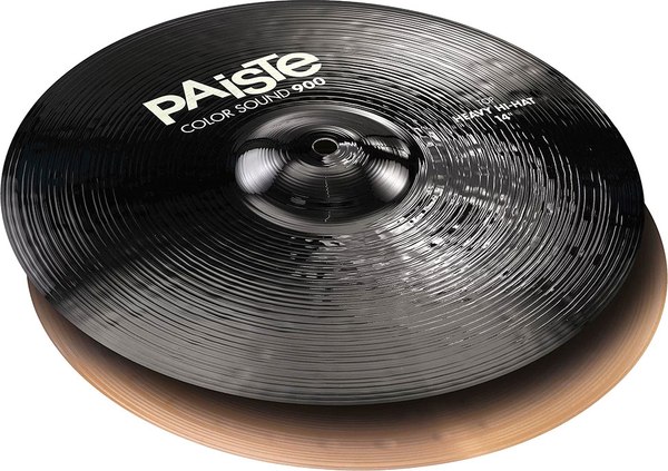 Набор тарелок для ударной установки Paiste Color Sound 900 Black Heavy Hi-Hat 0001913414