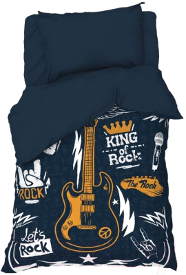Комплект постельного белья Этель King Of Rock / 7582926