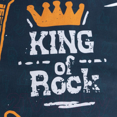 Комплект постельного белья Этель King Of Rock / 7582926