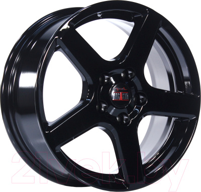 Изображение товара Литой диск Alcasta M62 15x6" 5x100мм DIA 57.1мм ET 38мм Black