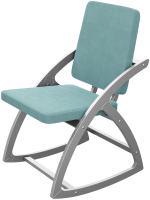 Кресло-качалка Glider 542x632x937 (Ultra Mint/серый ясень) - 