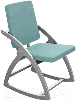 Кресло-качалка Glider 542x632x937 (Ultra Mint/серый ясень)