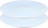 Набор тарелок Liberty Jones Simplicity / LT-LJ-DPLSM-CRW-26 (2шт, голубой) - 