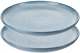 Набор тарелок Liberty Jones Blueberry / LT-LJ-SPLBL-CRG-21 (2шт, синий) - 