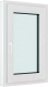Миниатюра изображения товара Окно ПВХ Brusbox Futuruss Одностворчатое Поворотно-откидное правое 2 стекла (1200x600x60)