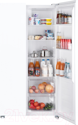 Холодильник с морозильником Weissgauff WSBS 501 NFW
