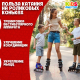 Миниатюра изображения товара Роликовые коньки Onlytop 9314689 (р-р 30-33)