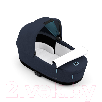 Детская универсальная коляска Cybex Priam IV Plus 2 в 1 (Midnight Blue/Chrome Frame)