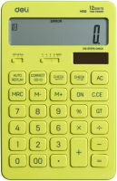 Калькулятор Deli Rio / M01551 (салатовый) - 
