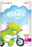 

Подгузники детские Elibell, Premium M 6-11кг