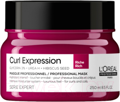 Маска для волос L'Oreal Professionnel Curl Expression Интенсивно увлажняющая кудрявые волосы (250мл)