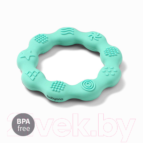 Прорезыватель для зубов BabyOno Силиконовый / 825/03 — фото 2