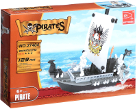 Конструктор Keyixing Пиратский катер / 134030 - 