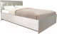 Полуторная кровать Аквилон Азалия №120 ПМ (бодега белый) - 